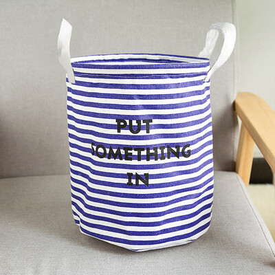 

JPGIF Foldable MutiColors Storage Bin Closet Toy Box Container Organizer Fabric Basket