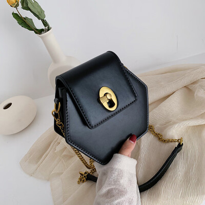 

Tailored Womens Fashion Coin Purse Bag Solid Color Casual Bag Chains Shoulder Bag