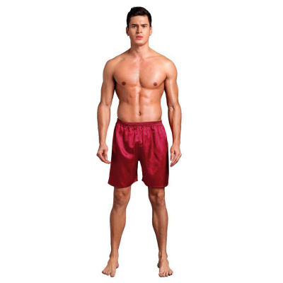 

Mens Sleepwear Underwear Silk Satin Boxers Shorts Nightwear Pyjamas