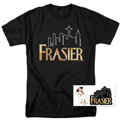 

Frasier TV Series Logo T Shirt & Stickers