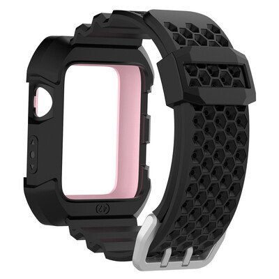 

〖Follure〗Soft Silicone Rubber Watch Band Wrist Strap For Apple Watch Series 1 2 3 42MM