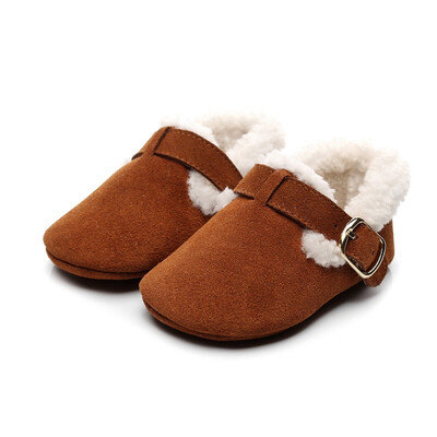 

Baby Boy Girl Winter Warm Soft Sole Non-Slip Infant Cotton Shoes Sneakers For Newborn