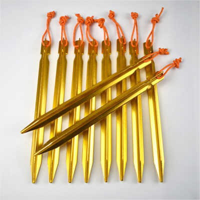 

Ultra-Light Super Hard Aluminum Alloy Outdoor Camping Tent Pile Tent Nails Camping Hiking Tent Pegs Stakes