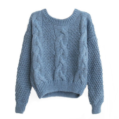 

Women Sweaters Warm Pullover&Jumpers Crewneck Mohair Pullover Twist Pull Jumpers Autumn 2019 Knitted Sweaters Christmas
