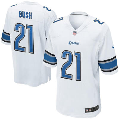 

Youth Football Jersey Detroit Lions Calvin Johnson White Game Jersey