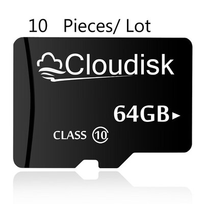 

10pack Cloudisk Micro SD Card 64GB Memory Card MicroSD 64 GB