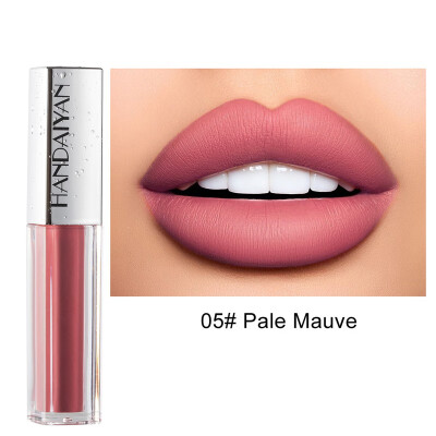 

1PC Moisturizer Easy wear Matte Velvet Lip Gloss 3D Plumper Lip Tint Liquid Lipstick Makeup Waterproof Sexy Mate