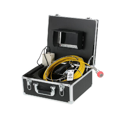 

7" LCD Monitor 960TVL CCD Pipeline Inspection Camera Waterproof Drain Pipe Sewer Inspection Camera Industrial Endoscope Baroscope