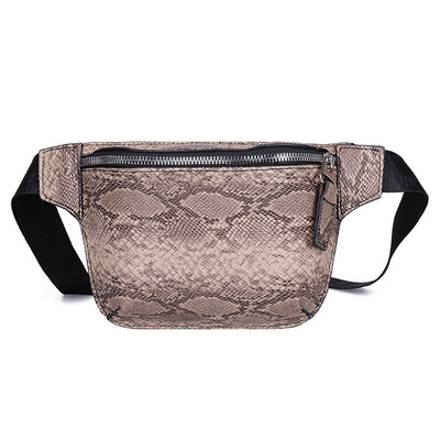 

Tailored Fashion Women Serpentine Zipper Messenger Bag Chest Bag Waist Bag Phone Bag