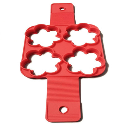 

Drop shipping 2018 new Fantastic Nonstick Pancake Maker Egg Ring Maker Perfect Pancakes Easy Silicone egg pancake mold