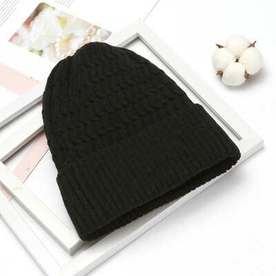 

Tailored Fashion Womens Winter Collar Plus Thick knit Warm Hat