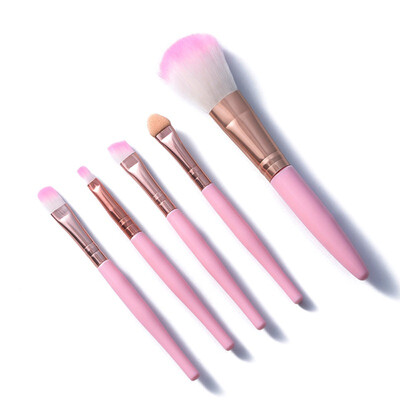

5pcsset Makeup Brush Set Loose Powder Brush Eyeshadow Brush Smudge Brush Makeup Tools
