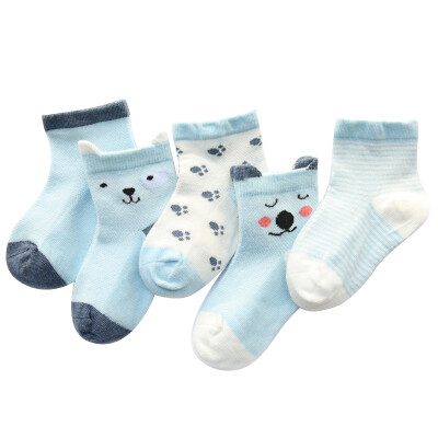 

Cartoon Infant Socks Birthday Gifts For Baby 5 PairsLot Baby Socks Newborn Boys Girls Toddler Anti-slip Socks