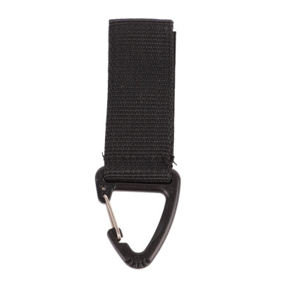 

Triangle Carabiner Tactical Backpack Nylon Key Hook Webbing Buckle Hanging System Molle Waist Belt Buckle Outdoor Tools