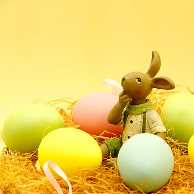 

〖Follure〗10pc Egg Kids DIY Painting Color Egg Toy Easter Egg Education Toys