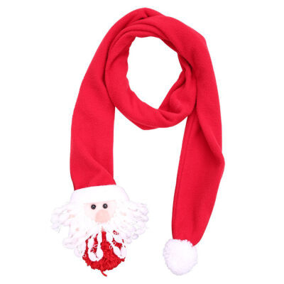 

Baby Boys Girls Winter Warmer Christmas Cartoon Pattern Scarf Infant Thick Cotton Collar Scarves Toddler Neckerchiefs