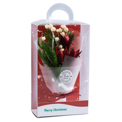 

Romantic Rose Flower Wedding Bridal Mini Dried Flowers Bouquet Birthday Party Valentines Day Home Decoration Christmas Gift