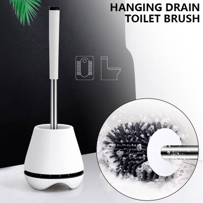 

Stainless Steel Suspended Toilet Brush Toilet Cleaning Kit Hanging drain toilet brush