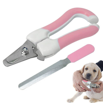 

Pet Safety Claw Nail Scissors Cutter Dogs Cats Clippers Trimmer Pet Grooming with Nail Toe File