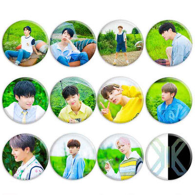 

redCherry ProduceX101 X1 XONE Album QUANTUM LEAP Brooches Button Badges Pins Set for Clothes Backpack Pencil Case