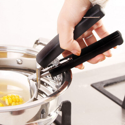 

2Pcs Multifunction Bowl Clip Anti-hot Pot Arm Holder Double Handle Clamp Tool