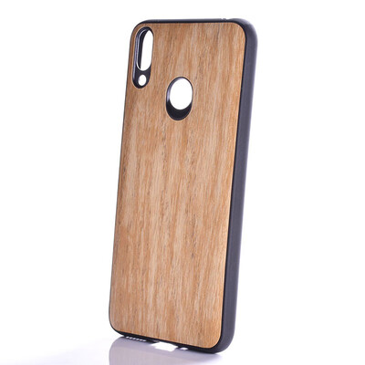 

case for Huawei Honor 8C woodLike soft TPU silicone PC wood pattern PU leather skin funda covers for Huawei Honor 8C case capa