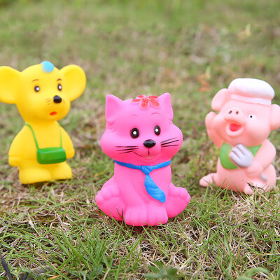 

YIWULA3PCS Silicone Animal Music BB-Device And Water Bathing Shower Fun Baby Toy