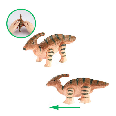 

Siaonvr 1PC Children Clockwork Chained Walking Dinosaurs Toys Mini Simulation Walking