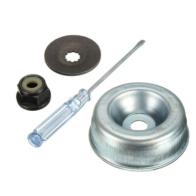 

Replacement For Stihl FS120 FS130 4pcsset Thrust Washer Rider Plate Collar Nut Screwdriver Repair Kit