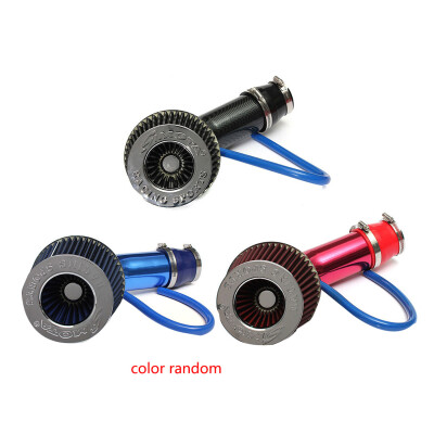 

64mm-76mm Car Engine Intake Pipe Air Filter Universal Aluminum Mushroom Head Induction Hose Random Color