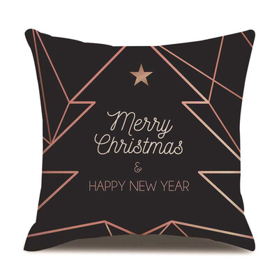 

18X18&quot Christmas Pillow Case Sofa Car Throw Cushion Covers Christmas Pillowcase Home Sofa Decor