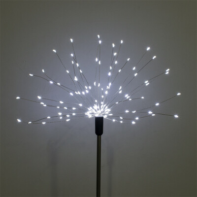 

Gobestart 120LED Solar Power Garden Light Christmas Lights Outdoor Fireworks LED Lawn Lamp