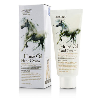 

3W CLINIC - Hand Cream - Horse Oil 100ml338oz