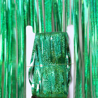 

3  Glitter Foil Fringe Tinsel Shimmer Curtain Door Wedding Birthday Party Baby Shower Decor Christmas Party Backdrop