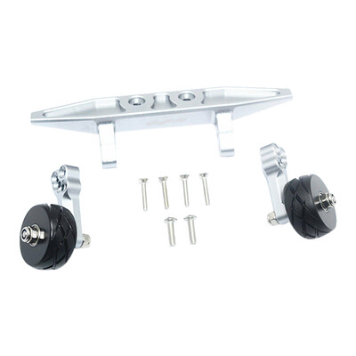 

Tailored Rear Double Wheel Wheelie Bar Kit for Traxxas RUSLTLER 4X4 VXL 67076-4 RC Car