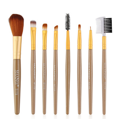 

8Pcs Makeup Brushes Set Powder Foundation Eyeshadow Eyeliner Lip Applicator Tool