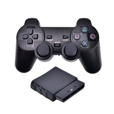 

Wireless Gamepad Vibrator 24GHz USB Game Controller Bluetooth Gamepad Joystick for PS2 for Sony Playstation 2