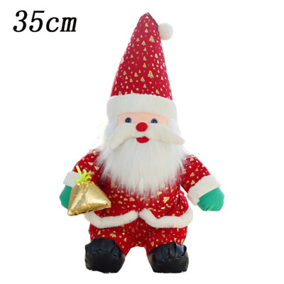 

Siaonvr 17 Inch Christmas Plush Dolls Home Ornament Decoration ToysSanta Clause Doll