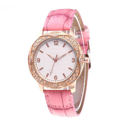 

New original personality lace-encrusted Geneva belt womens watch