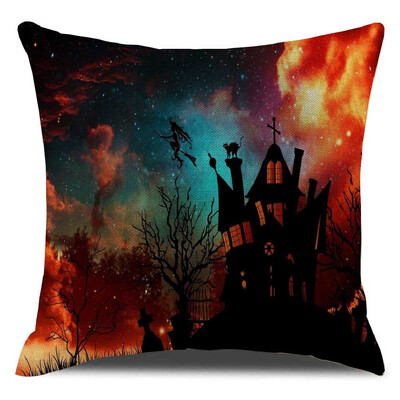 

〖Follure〗Halloween Pumpkin Pillow Cover Pillowcases Decorative Sofa Cushion Cover