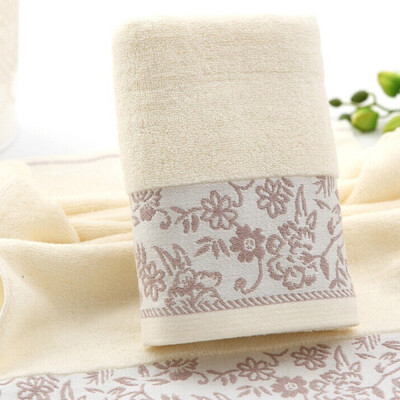 

Toponeto Wisteria Flowers Patterns Bathroom Face Towel Soft 100 ​Cotton Random Color