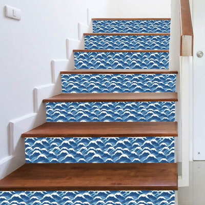 

Toponeto 3D Simulation Stair Stickers Waterproof Wall Stickers DIY Home Decor