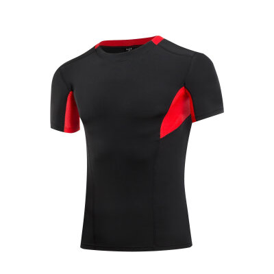 

New Men Designer Sports T Shirt Quick Dry Slim Fit running shirts  M L XL XXL