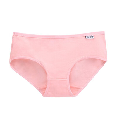 

Women Sexy Skin-friendly Underpants Female Solid Color Low-waisted Briefs