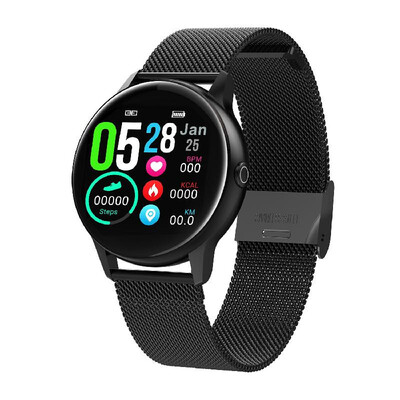 

DT88 Smart Watch Bracelet Heart Rate Fitness Blood Pressure Blood Oxygen Monitoring Full Touch Screen Waterproof Multiple Sports