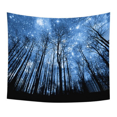 

Nordic Deep Forest Wall Decor Hanging Tapestry Mandala Cloth Yoga Mats Personalized Gift Beach Throw Carpets Home Decoration