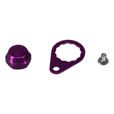 

Fishing Reel Locking Plate Screw Nut Cap Bearing Cover DIY Fishing Reel Handle Accessory Compatible with LeftRight Shimano Baitca