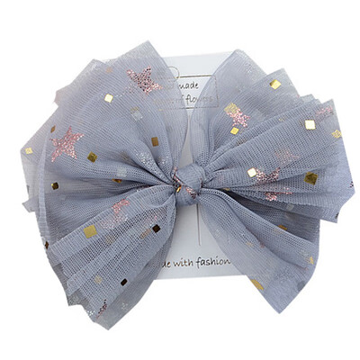 

Girls Casual Hair Clip Children Hair Clips Baby Girl Mesh Bow Hairpin Kids Fashion Headwear Hair Accessories