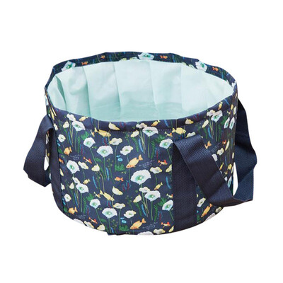 

Household Foot Bath Foldable Basin Bucket Shape Basin Waterproof Basin Portable Unique Basin With Handle