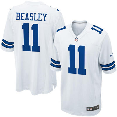

Youth Football Jersey Dallas Cowboys Cole Beasley White Game Jersey